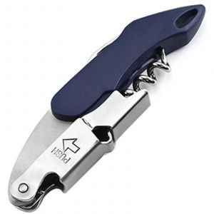 Ensemble De 10 Tire-Bouchons Avec Ouvre-Bouteille Pour Barmans Et Usage Domestique (Bleu) - Neuf