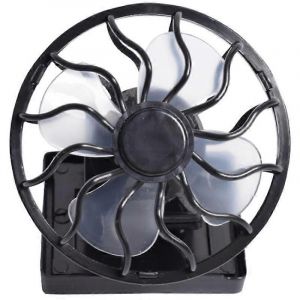 Ventilateur solaire Clip Cap Ventilateur avec clip Ventilateur solaire Petit ventilateur électrique Ventilateur portable extérieur - Neuf