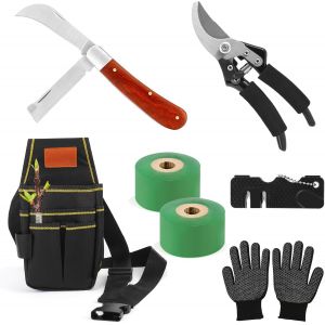 Oayew-Couteau &Agrave; Champignons Avec Brosse Poil,Cueillette De Champignons,Sac &Agrave; Champignons Boussole Et Gants, Aiguiseur - Neuf