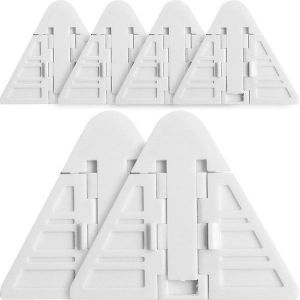 Lot de 6 verrous de sécurité pour portes coulissantes - Installation facile pour sécuriser la maison. - Neuf