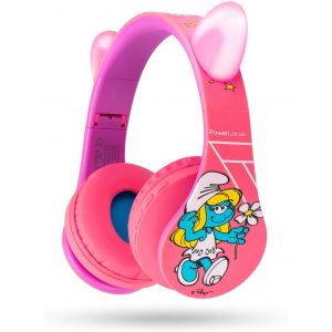 ERYI-Casque Bluetooth Pour Enfant, Les Schtroumpfs Casque Audio Sans Fil Pour Enfants, Casque Ste¿Re¿O Avec Microphone Et 85/94Db Volume Limité, Réglable Et Pliable Pour Smartphone,Tablet,Tv Etc - Neuf