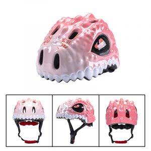 Casque De V&eacute;lo Enfant L&eacute;ger - Casque Cartoon R&eacute;glable Respirant Pour Gar&ccedil;ons Et Filles Protection S&eacute;curit&eacute; Skateboard Cyclisme Roller Sports Cyclisme - Rose(50-54cm) - Neuf