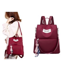 Sac &Agrave; Dos Antivol Pour Femme, Sac &Agrave; Main, Sac De Voyage, Sac Bandouli&egrave;re Rouge - Neuf