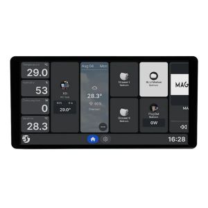 Panneau Tactile Shelly X2i Silver 6,95" Mural avec Capteur Wi-Fi + Relais Gris - Neuf