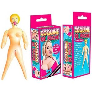 Coquine De Poche 63 Cm Poupee Femme Gonflable Humoristique - Neuf