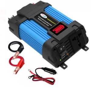 Convertisseur 4000W pur sinus&iquest;DC 12V &agrave; 220V AC &iquest;- Onduleur - Neuf