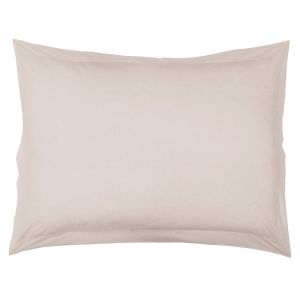 Taie D'oreiller Unie En 100 % Coton - Neuf