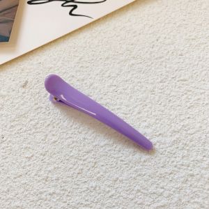 Pack De 10 Multicolores En Plastique, Pinces À Cheveux, Idéal Pour Le Style Et La Séparation Des Cheveux. Antidérapante, Mince Et Cheveux Épais, De Qualité Professionnelle (Violet Foncé, Bleu Ciel, Bleu, Bleu, L'herbe Verte, Le Lac Bleu). - Neuf