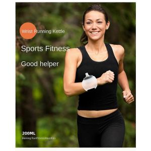 Bouteille D'eau De Poignet Pour Cyclisme,Marathon,Outil D'hydratation,Blanc - Neuf