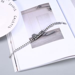Bracelet Lumineux En Acier Titane Pour Homme, Style Chinois - Neuf
