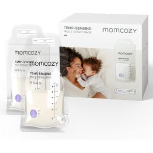 Kalanka-Momcozy Sachets De Congélation Lait Maternel 180ml - Lot De 120 Poches Stériles Avec Double Fermeture Étanche | Conservation Hygiénique Allaitement Et Stockage Réfrigéré - Neuf