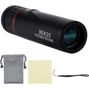 KALANKA-Mini Télescope Monoculaire,30 X 25 Télescope de Vision Nocturne HD,Longues-Vues Portables,Monoculaires Portables Légers pour Les Voyages en Plein Air,Randonnée,Camping,Observation Oiseaux - N - Neuf