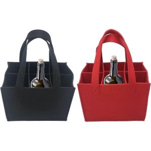 Porte-Bouteille De Vin,Sac De Bouteille En Feutre,Porte-Bouteille En Carton,Durable,Adapt&eacute; &Agrave; La Bi&egrave;re,Au Vin,Etc. - Neuf