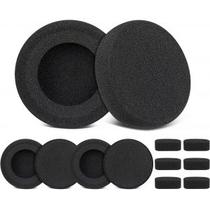 LORANKA-6 Pi&egrave;ces Coussinets de Rechange pour Koss Porta Pro, KSC11, KSC17, KSC75 Casque, Coussin en &Eacute;ponge Doux et Durables avec Mousse Haute Densit&eacute; - Neuf