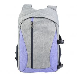 Sac a dos etanche pour appareil photo reflex numerique Canon, Nikon, Sony (violet) - Neuf