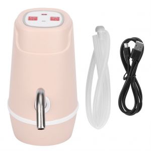 HJLIAN Distributeur d'eau electrique automatique avec bouton, pompe de distribution d'eau pour la maison et le bureau, rose - Neuf