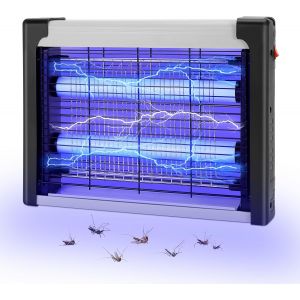 KALANKA-Lampe UV Anti Moustique, Moustique Electrique 4W, Destructeur Moustique Electrique LED, Tueur de Moustiques Electroniques pour Maison L'hôtel Restaurant, PIEGE A Mouche Efficace Portée 80M² - Neuf