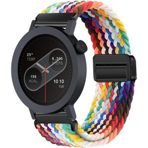 22mm Bracelet Compatible Avec Cmf By Nothing Watch 3 Pro/Cmf By Nothing Watch Pro 2, Bracelet En Nylon Avec Magn&eacute;tique Pour Hommes Et Femmes, Bracelets De Remplacement[Let9136780] - Neuf