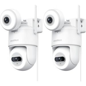 lbgwp60-2.5K Camera Surveillance Wifi Exterieure 360° Ptz,6Mp Ip Caméra Extérieur Avec Double Objectif,Vision Nocturne Couleur,Détection Humaine Intelligent,Audio Bidirectionnel Compatible Alexa¿2P¿ - Neuf