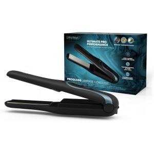 Liberate Shine  Lisseur Compact Sans Fil En Céramique, Batterie Rechargeable  Appareil De Voyage Pour Cheveux Lisses, Bouclés Ou Ondulés  Noir - Neuf