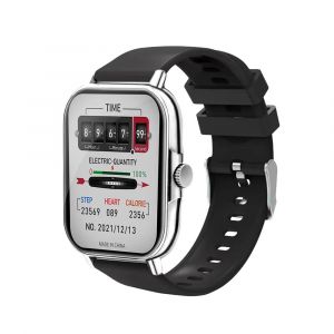 Laxasfit 2025 Nouvelle Femme Montre Intelligente Bluetooth Parler Jouer De La Musique Montre Intelligente Fitness Horloge Numérique Hommes Montre De Sport.Silvery-Black. - Neuf