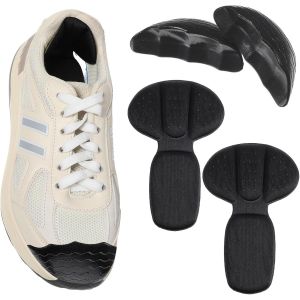 KALANKA-Remplissage de chaussures pour chaussures trop grandes pour femme, 1 paire d'inserts de talon pour chaussures trop grandes, coussins d'orteils confortables pour chaussures en cuir, talons - Neuf