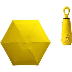 Mini Parapluie De Poche Pliant De Voyage Protection Uv Upf 50/Anti Tempete Ultra L&eacute;ger Et Femme R&eacute;sistant Aux Compact Portable Umbrella - Neuf