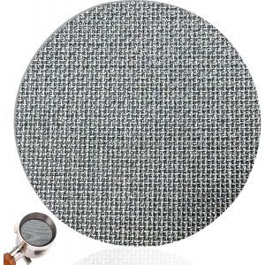 KAL-Écran De Rondelle À Expresso 58,5 Mm Réutilisable, Écran Porte-Filtre En Acier Inoxydable, Filtre À Café Inférieur Avec 1,7 Mm D'Épaisseur, Maille 150 ¿m (1 Pièce) - Neuf
