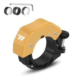 Sonnettes De V&eacute;lo West Biking Pour Vtt Noir Orange - Neuf