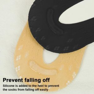 Chaussettes &Agrave; Orteils S&eacute;par&eacute;s Femme Invisibles Orthop&eacute;diques Respirantes Pour Course, Yoga, Pilates - Neuf