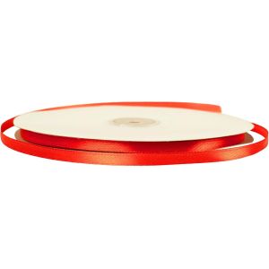 Kal-Ruban De No&euml;l Rouge De 6 Mm D'&eacute;paisseur Pour Emballage Cadeau De No&euml;l, 91 M, Ruban De Satin Fin Pour Emballage Cadeau, Sacs Cadeaux De No&euml;l, Cupcakes, Ballons, D&eacute;coration, Loisirs Cr&eacute;atifs - Neuf