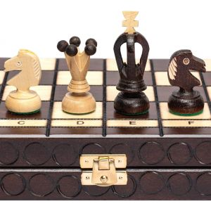 Play-Jeu D'échecs En Bois Européen International King's Classic-Ensemble De Jeu D'échecs De Taille Moyenne De 35,5 Centimètres - Neuf