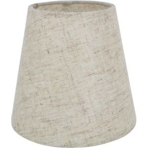 5.5"" E14 Petit Abat-Jour Lustre Candal en Tissu Applique Murale Abat-jour de Table,Marron - Neuf