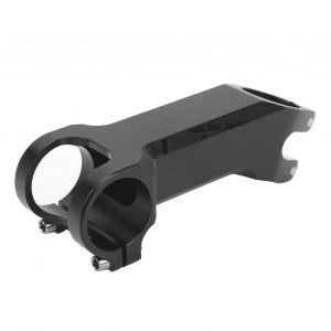 Potence De Velo En Alliage D'aluminium Noir, Rehausseur De Guidon De Vtt Negatif A 25 Degres, Rehausseur De Potence De Guidon Court De Velo 90 Mm - Neuf