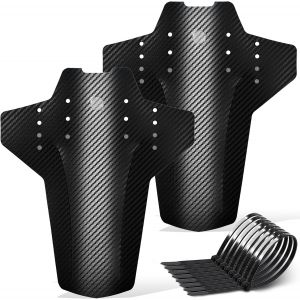 Lot De 2 Garde-Boues Pour Vtt Avant Et Arrière Compatible Avec Les Vtt De 20,26,27,27,5"" Et 29"" Pour Une Protection Efficace Contre La Boue.[B2549] - Neuf