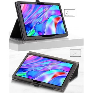 Coque Pour Doogee Tab A9 / Doogee Tab A9 Pro Tablette Tactile 10.1 Pouces - Ultra Slim Pu Cuir Coque Case Avec Stand Fonction Et Bandouli&egrave;re &Eacute;tui Housse[Coq9126543] - Neuf