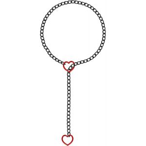 Kal-Choker Punk Gothique Cuir Pu Ras De Cou &Agrave; Cha&icirc;ne Cercle Collier Rock Femme Homme R&eacute;glable - Neuf