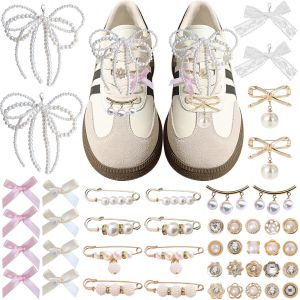 Kalanka-44 Pièces Accessoires De Chaussure, Breloques De Lacets De Chaussures En Perles, Sneakers Ornements, Pour Le Bricolage Et Les Cadeaux De Fête - Neuf