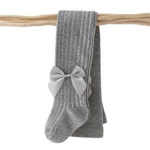 Bas De Culotte En Coton Pour Filles Avec N?ud Papillon Kawaii Texture À Rayures Verticales Pour Nouveau-Né Tout-Petit - Neuf