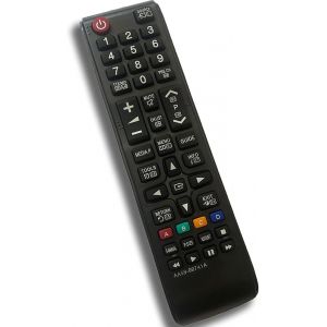 Télécommande de remplacement AA59-00741A Samsung sans configuration nécessaire PN60E535A3F T24B350ND T22B350ND BN59-01175N AA59-00602A BN59-01247A - Neuf