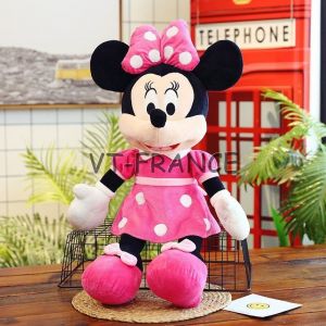 Peluche Disney Mickey Minnie, Modele: Minnie Rose, Taille: 20cm - Neuf