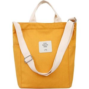 Sac Fourre-tout Femme D&eacute;contract&eacute; Sacs de Plage Femme Grande Taille avec Fermeture &eacute;clair Sac &agrave; Provisions Sacs &agrave; Main Cor&eacute;en Style Sac &agrave; bandouli&egrave;re - Neuf