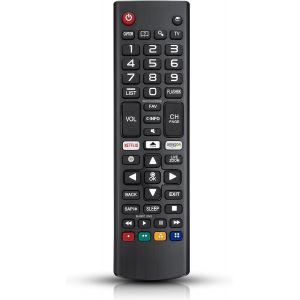 MEVRONISSHOP-T&eacute;l&eacute;commande LG Smart TV, Remplacement Telecommande pour Telecommande Universelle Smart TV, ne N&eacute;cessite Aucune Programmation, Compatible avec Tous Les T&eacute;l&eacute;viseurs LG LED LCD 4K Ultra HD - Neuf