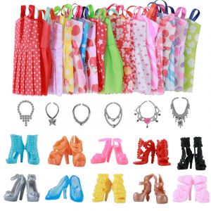 26 Pièces De Barbie Accessoires (Random Style) - Neuf