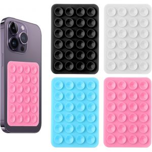 4 Pcs Ventouse Silicone Telephone, Coque Ventouse, Silicone Ventouse T&eacute;l&eacute;phone, Ventouse Telephone, Multi Usages Adh&eacute;sif Pour Coque De T&eacute;l&eacute;phone &Agrave; Ventouse Support &Agrave; Ventouse Pour T&eacute;l&eacute;phone[Z201] - Neuf