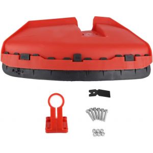 MEVRONISSHOP-Protection d&eacute;broussailleuse, Carter de D&eacute;broussailleuse, Plastique Coupe-Bordures Lame de Protection, Housse de Protection pour d&eacute;broussailleuse, pour Tondeuse &agrave; Gazon De 26 mm - Neuf