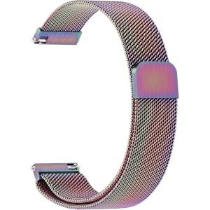 Bnhgo-Bracelet De Montre En Métal - 22 Mm - 20 Mm - En Acier Inoxydable - Fermeture Magnétique Réglable - Fermeture Rapide - Pour Homme Et Femme - Neuf