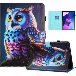 LORANKA-Coque pour Lenovo Tab M10 3rd Gen 10.1 Pouces 2022 Housse de Cuir PU avec Fonction Support &Eacute;tui de Protection Tablette pour Lenovo Tab M10 3rd Gen 10.1"" 2022 TB-328FU/TB-328XU, Hibou - Neuf