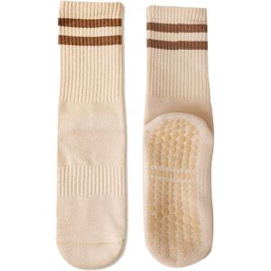 Chaussettes De Yoga Avec Poign&eacute;es Femme - Neuf