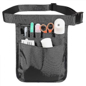 Pack d'infirmi&egrave;re m&eacute;dicale Fanny, ceinture d'outils d'infirmi&egrave;re pour femmes, sacs d'infirmi&egrave;re pour fournitures de travail avec organisateur de poche de sac, compartiment multiple - Neuf